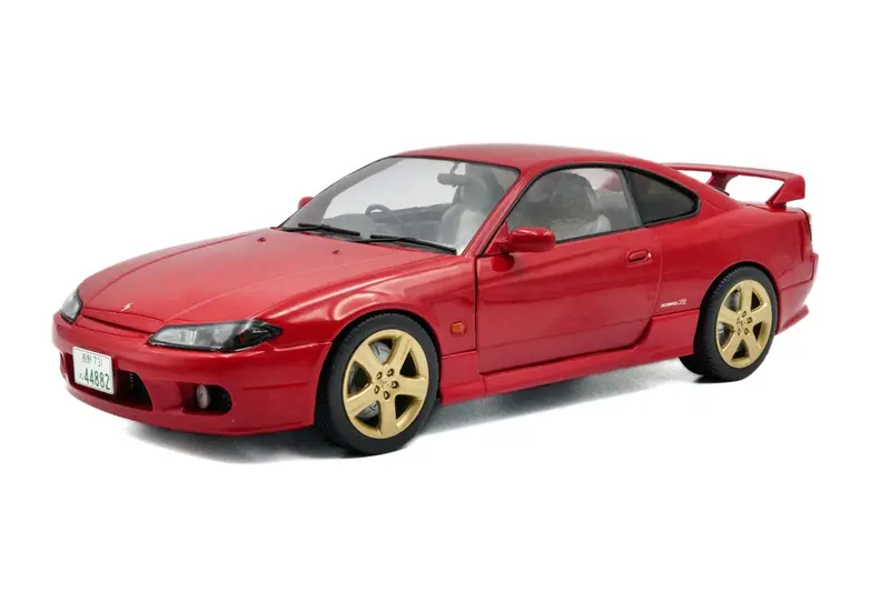 1:18 Nissan Silvia S15 Spec-R Aero 1999 -- Flame Red -- Solido 1