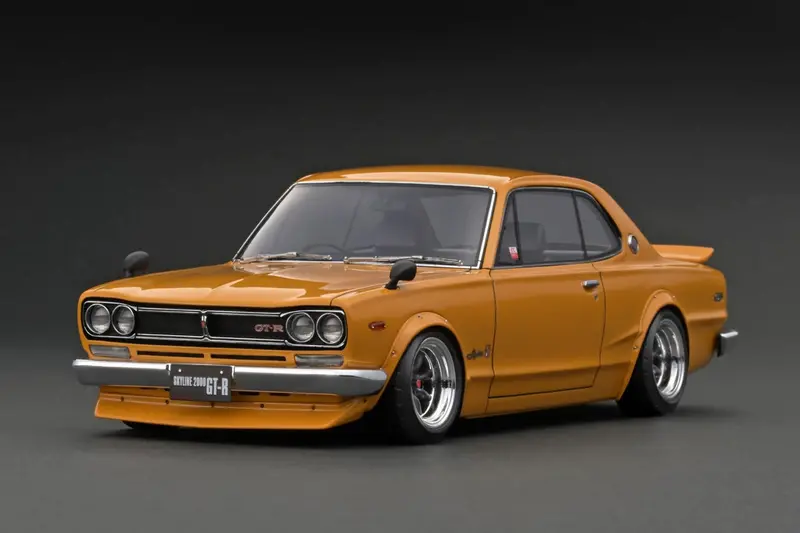 1:18 Nissan Skyline 2000 Gt-R (Kpgc10) -- Brown -- Ignition Model Ig3237 1