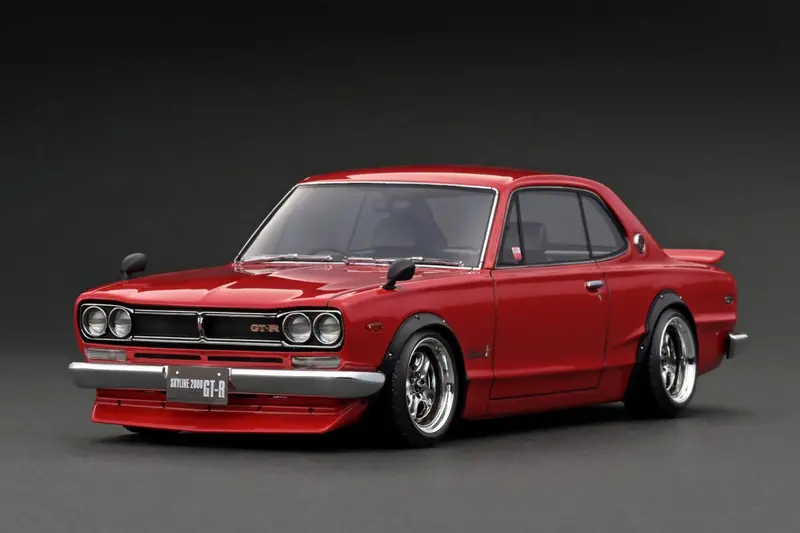 1:18 Nissan Skyline 2000 Gt-R (Kpgc10) -- Red -- Ignition Model Ig3238 1