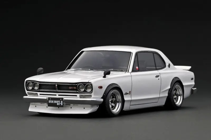 1:18 Nissan Skyline 2000 Gt-R (Kpgc10) -- White -- Ignition Model Ig3235 1