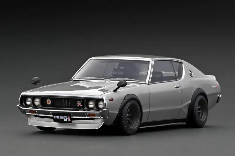 1:18 Nissan Skyline 2000 Gt-R (Kpgc110) -- Silver -- Ignition Model Ig3452 1