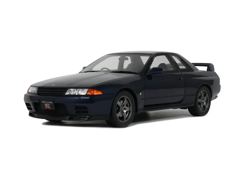 1:18 Nissan Skyline Gt-R (Bnr32) 1993 -- Dark Blue Pearl -- Ottomobile 1