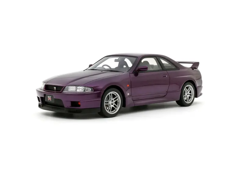 1:18 Nissan Skyline Gt-R R33 V-Spec 1995 -- Midnight Purple -- Ottomobile Ot1138 1