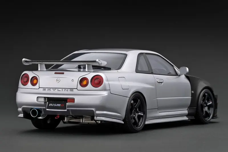 1:18 Nissan Skyline Nismo R34 Gt-R Z-Tune -- Test 2004 Suzuka -- Ignition Ig3638 2
