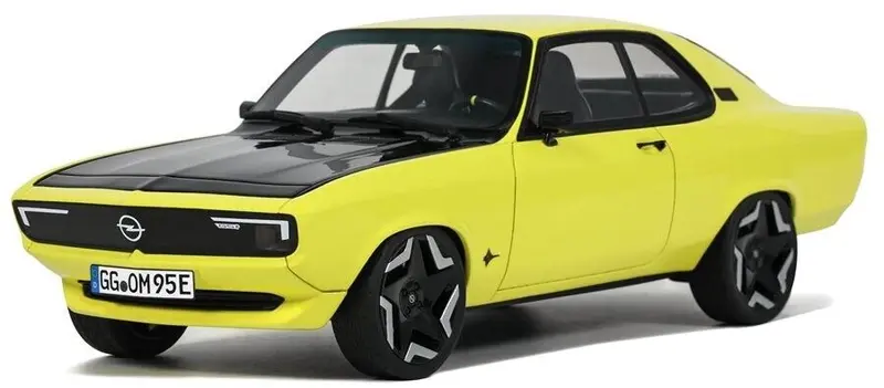 1:18 Opel Manta Gse Elektromod 2021 -- Yellow -- Ottomobile Ot434 1