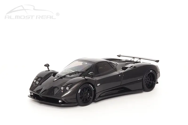 1:18 Pagani Zonda F 2005 -- Gloss Carbon Black -- Almost Real 1