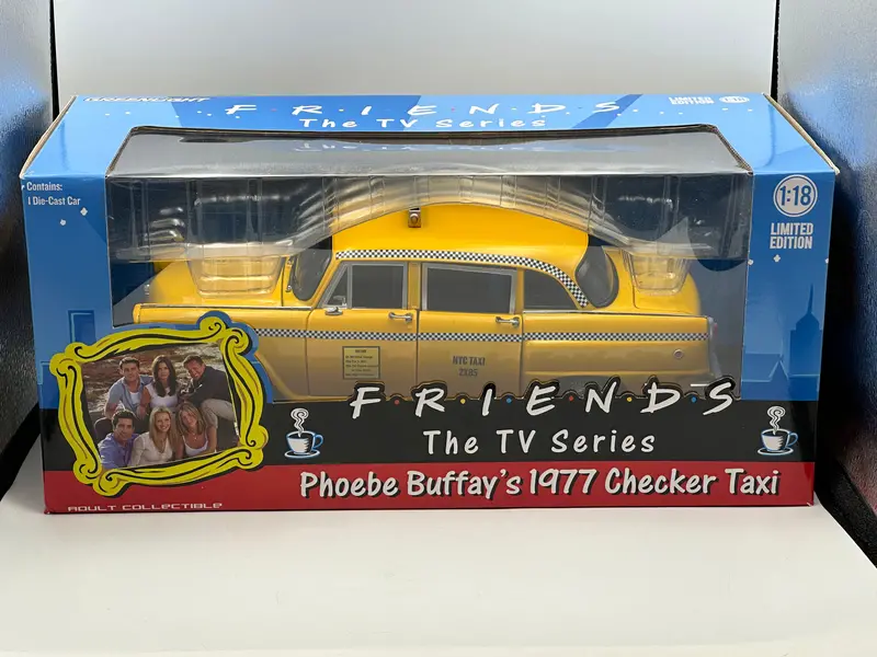 1:18 Phoebe Buffay's 1977 Checker Taxi -- Friends Tv Series -- Greenlight 1
