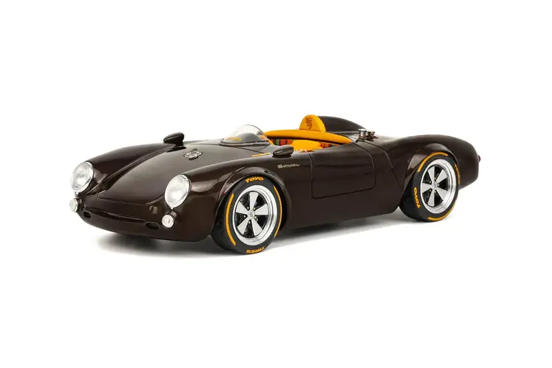 1:18 Porsche 550 Spyder By S-Klub -- Mesquite Brown -- Gt Spirit 1