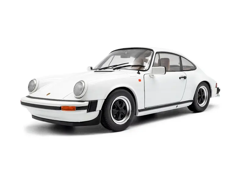 1:18 Porsche 911 (930) 3.0 Sc 1974 -- White -- Solido 1