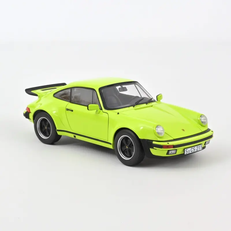 1:18 Porsche 911 930 Turbo Coupe 1976 -- Light Green -- Norev 1