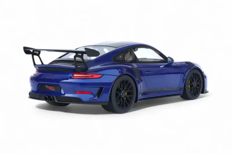 1:18 Porsche 911 (991.2) Gt3 Rs Weissach -- Blue/Carbon Black -- Gt Spirit Gt526 2