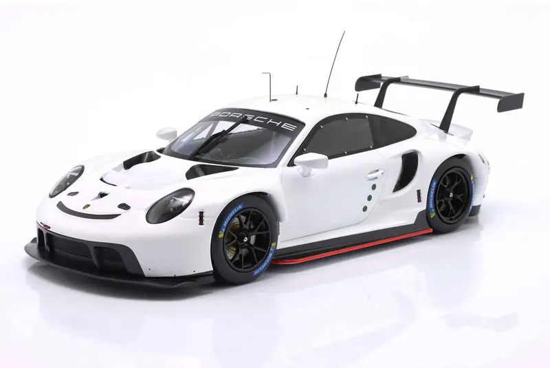 1:18 Porsche 911 991-2 Rsr-19 -- Plain White Verison -- Ixo Models 1