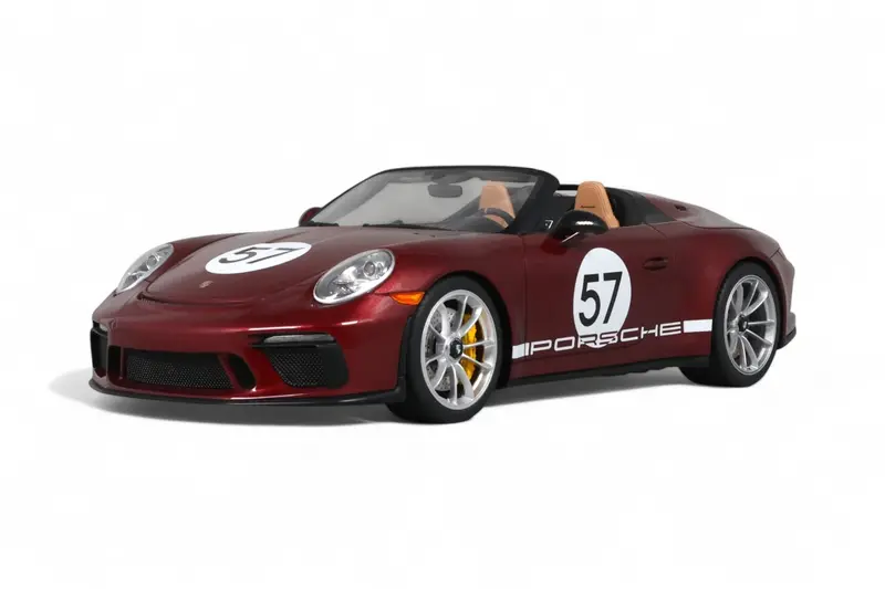 1:18 Porsche 911 (991.2) Speedster Heritage Design - Cherry Metallic - Gt Spirit 1