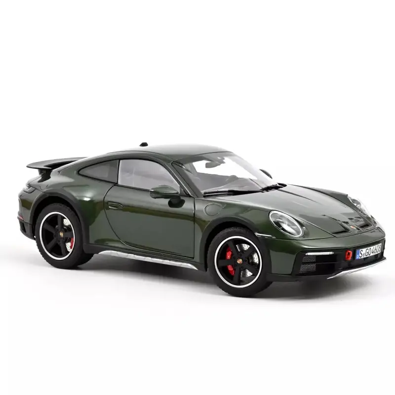 1:18 Porsche 911 (992) Dakar Coupe 2023 -- Green Metallic -- Norev 1