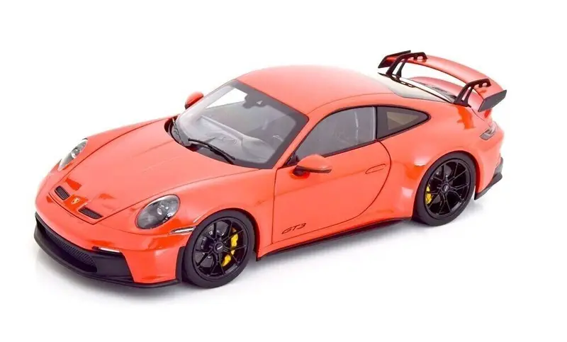 1:18 Porsche 911 (992) Gt3 Coupe 2021 -- Orange -- Norev 1