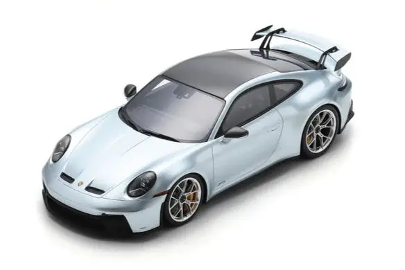 1:18 Porsche 911 (992) Gt3 Coupe 2022 -- Silver -- Schuco 1