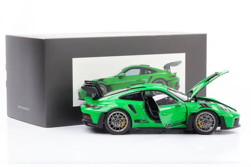1:18 Porsche 911 (992) Gt3 Rs Coupe 2022 -- Green -- Norev (Dealer Edition) 2