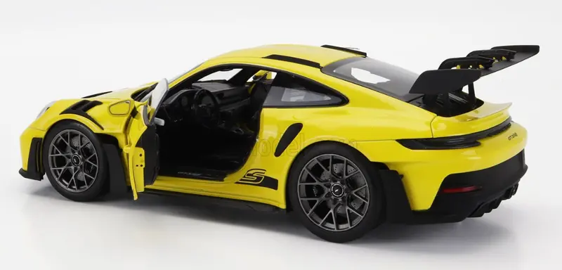 1:18 Porsche 911 (992) Gt3 Rs Coupe 2022 -- Yellow -- Norev (Dealer Edition) 2