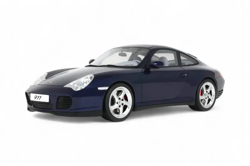 1:18 Porsche 911 (996.2) Carrera 4S -- Dark Blue -- Gt Spirit 1