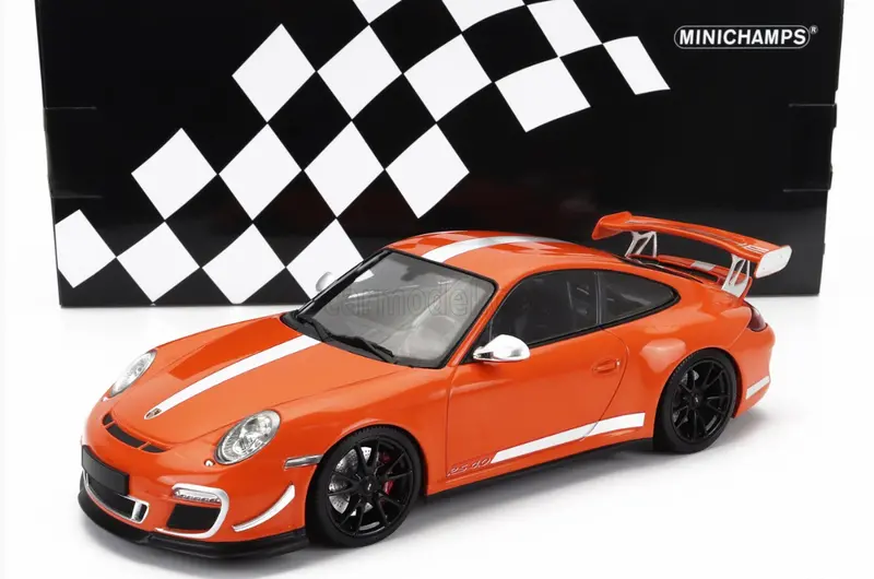 1:18 Porsche 911 (997.2) Gt3 Rs 4.0 2011 -- Orange -- Minichamps 1