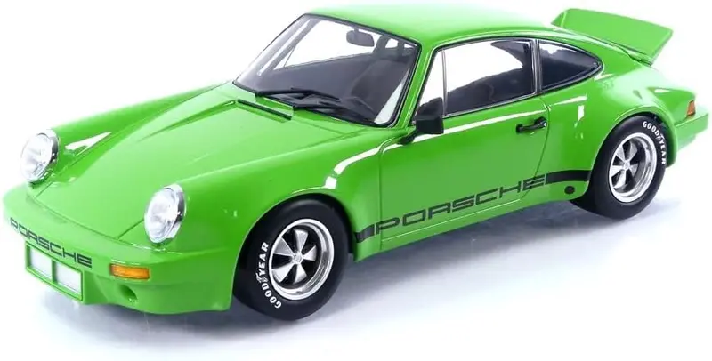 1:18 Porsche 911 Carrera 3.0 Rsr Coupe 1973 -- Green W/Black Stripes -- Werk83 1