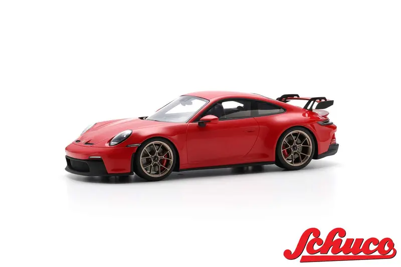 1:18 Porsche 911 Gt3 (992) 2022 -- Guard Red -- Schuco 1