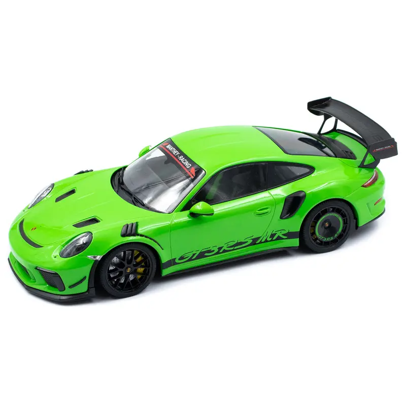 1:18 Porsche 911 Gt3 Rs Mr Manthey -- Green W/Black Wheels -- Minichamps 1