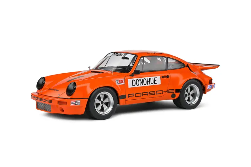 1:18 Porsche 911 Iroc Daytona 1974 -- #1 Donohue Orange -- Solido 1