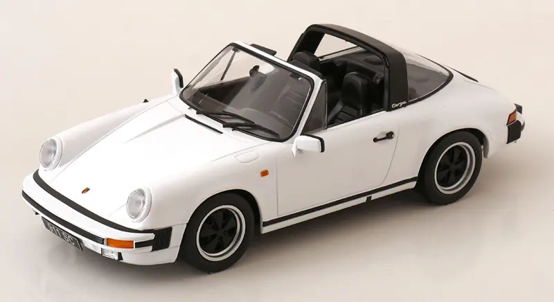 1:18 Porsche 911 Sc Targa 1983 -- White -- Kk-Scale 1