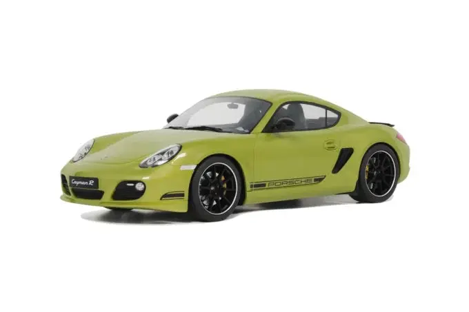 1:18 Porsche Cayman R 2012 -- Green -- Gt Spirit 1