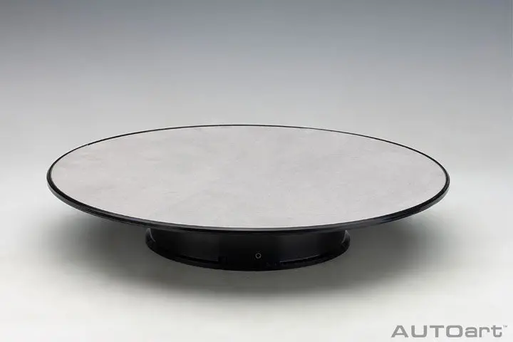 1:18 Rotary Display Stand Turntable -- 31Cm Silver -- Autoart 1