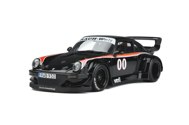 1:18 Rwb 911 930 Rauh Welt N 00 -- Black -- Gt Spirit Porsche 1