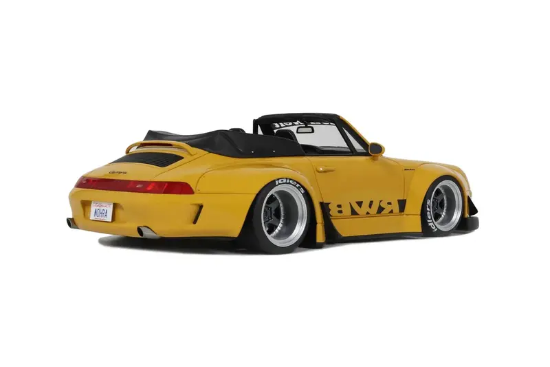 1:18 Rwb 911 (993) Spider -- "Nohra" Yellow -- Gt Spirit Porsche 2
