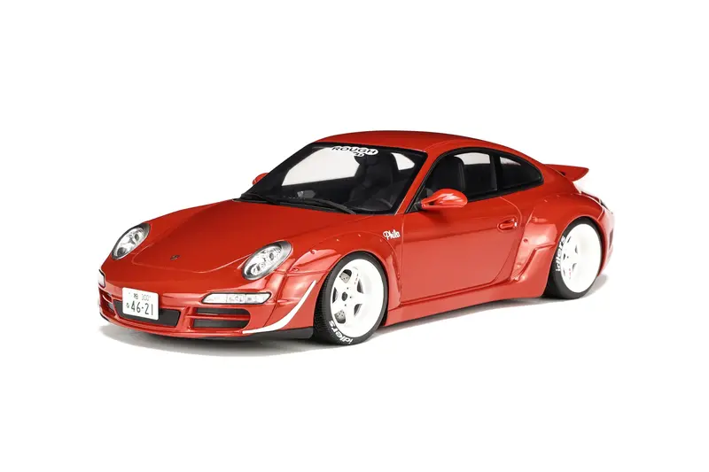 1:18 Rwb 911 Aka Phila -- Red -- Gt Spirit Porsche 1
