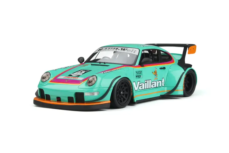 1:18 Rwb 911 Gt (993) -- "Vaillant" Turquoise Blue -- Gt Spirit Porsche 1