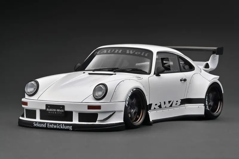 1:18 Rwb 930 -- Matte White -- Ignition Model Porsche Ig3696 1