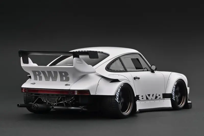 1:18 Rwb 930 -- Matte White -- Ignition Model Porsche Ig3696 2