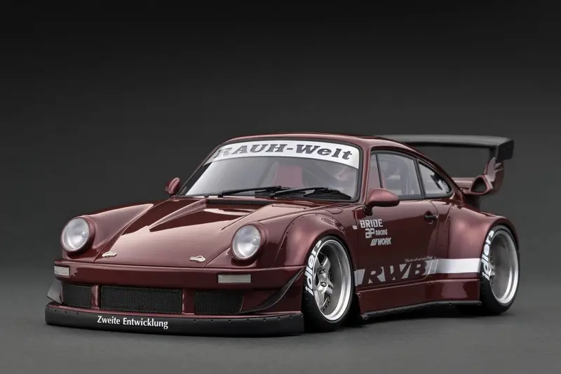 1:18 Rwb 930 (Porsche 911) -- Dark Red -- Ignition Model Ig3622 1