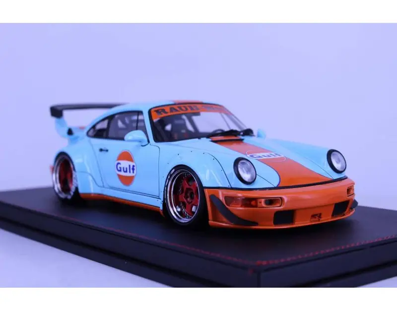1:18 Rwb 964 -- Gulf Blue/Orange -- Porsche 911 -- Tgm Models 1
