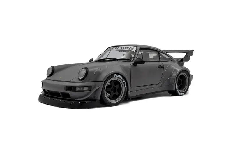 1:18 Rwb 964 - Nardo Grey W/Akira Nakai Figurine -- Solido X American Diorama 2