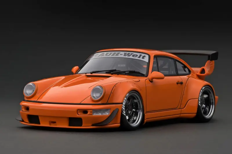 1:18 Rwb 964 -- Orange -- Ignition Model Porsche Ig3005 1