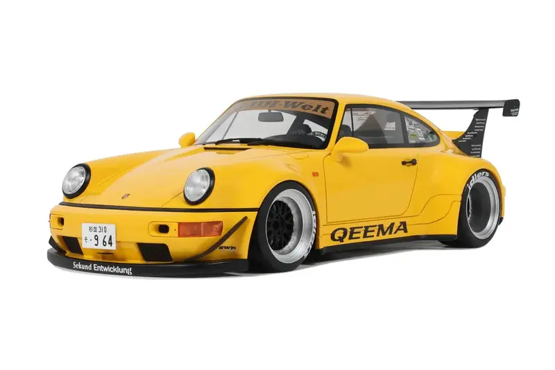 1:18 Rwb 964 -- Qeema Yellow -- Gt Spirit Porsche 911 1