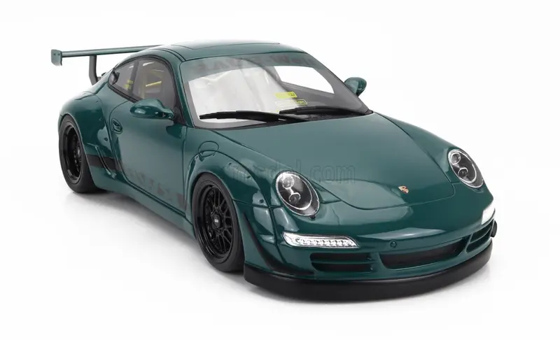 1:18 Rwb 991 (997) --  "Inozetek" Hell Green -- Gt Spirit Porsche 1