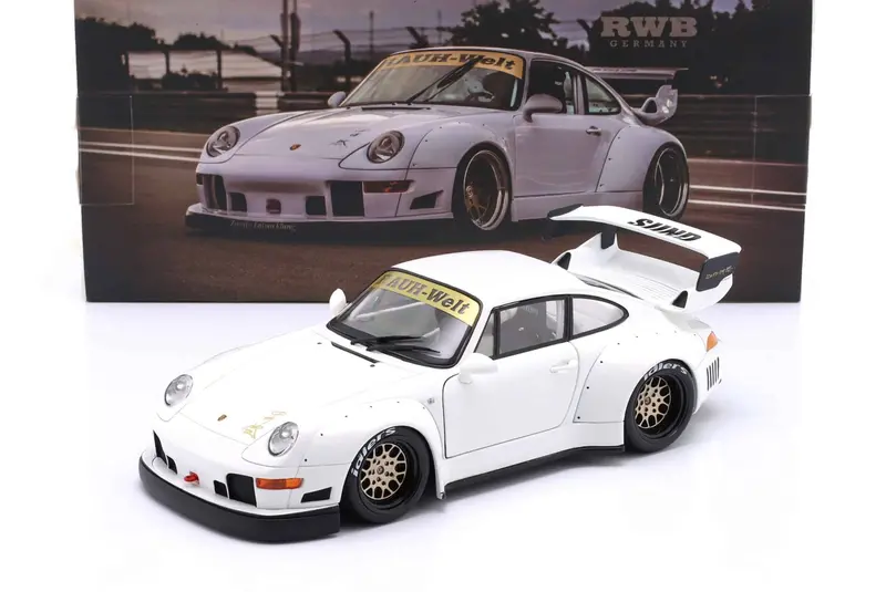1:18 Rwb 993 (Porsche 911) -- Furusato Sidney Hoffman White -- Werk83 1
