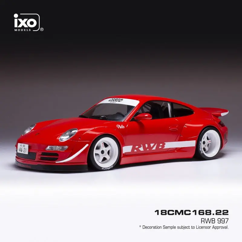 1:18 Rwb 997 -- Red -- Ixo Models Porsche 911 1