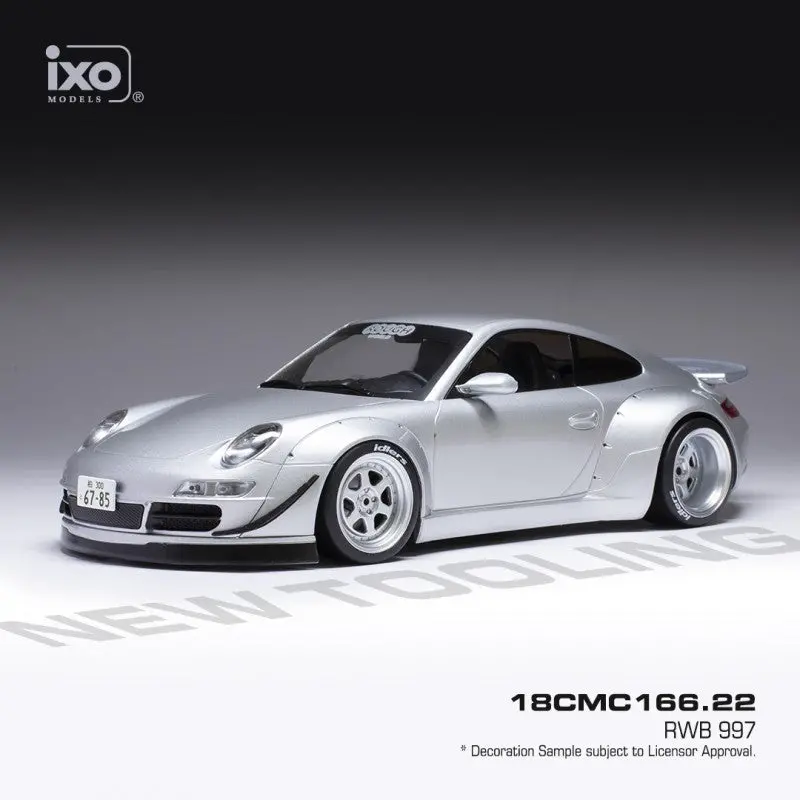 1:18 Rwb 997 -- Silver -- Ixo Models Porsche 911 1