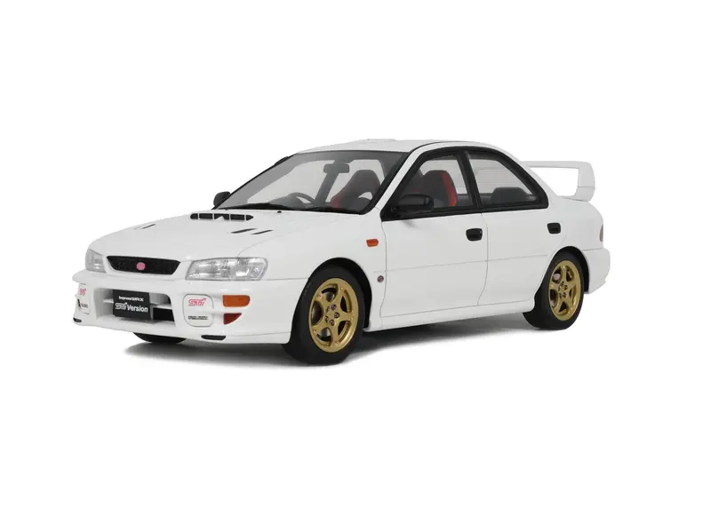 1:18 Subaru Impreza Wrx Sti 2000 -- White -- Ottomobile Ot490 1