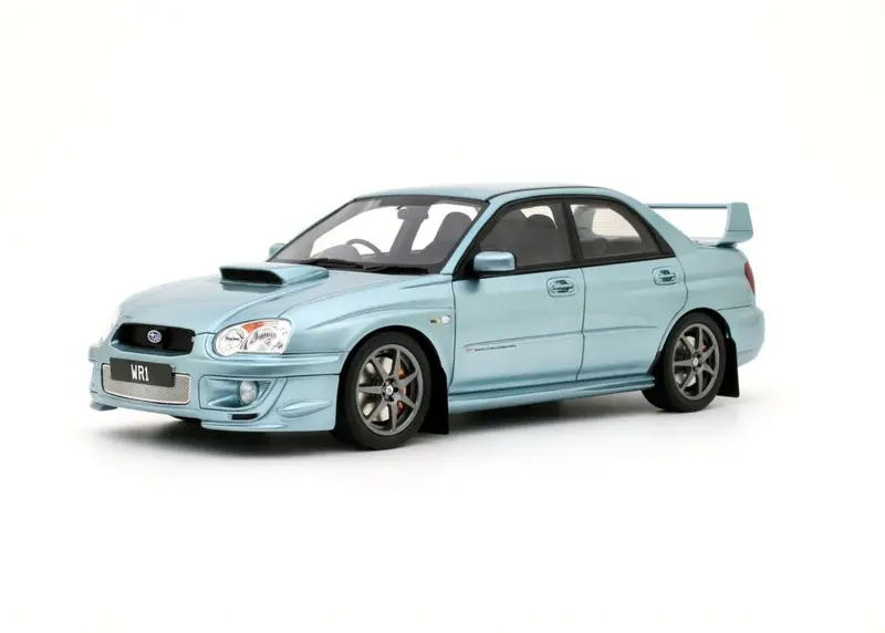 1:18 Subaru Impreza Wrx Sti Solberg Edition -- Ice Blue Metallic -- Ottomobile 1