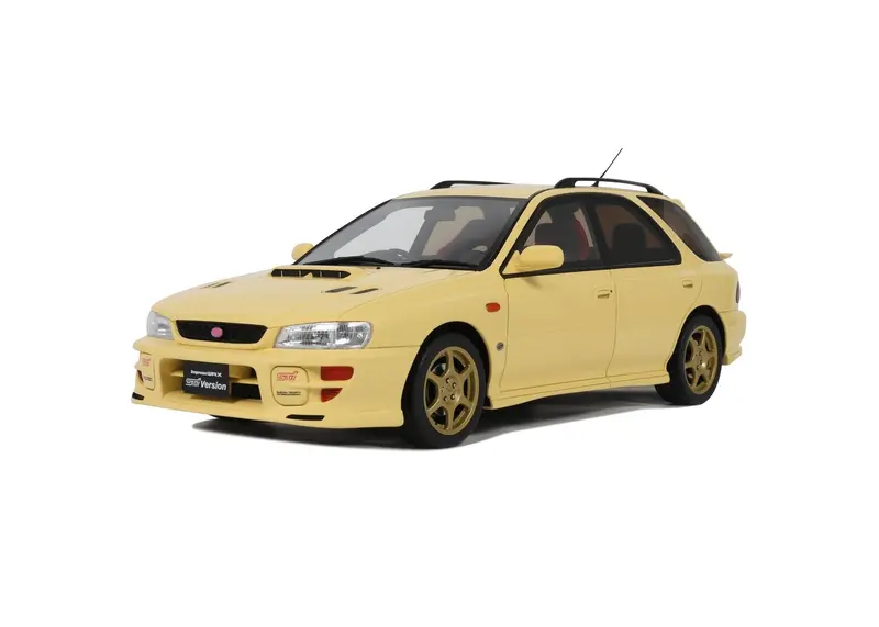 1:18 Subaru Impreza Wrx Sti Version Vi Wagon 1999 - Cashmere Yellow - Ottomobile 1