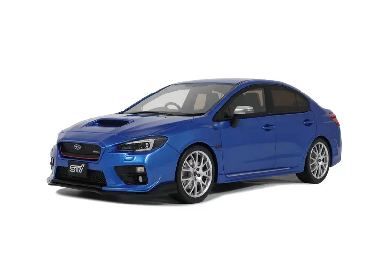 1:18 Subaru Wrx Sti (S207) 2015 -- Wr Blue Pearl -- Ottomobile Ot1182 1